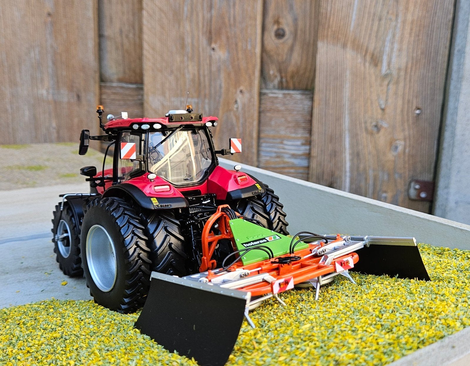 Verbouwde Case IH Puma 260 CVX DRIVE + Holaras kuilverdeler, Ophalen of Verzenden, Nieuw, Tractor of Landbouw, Universal Hobbies