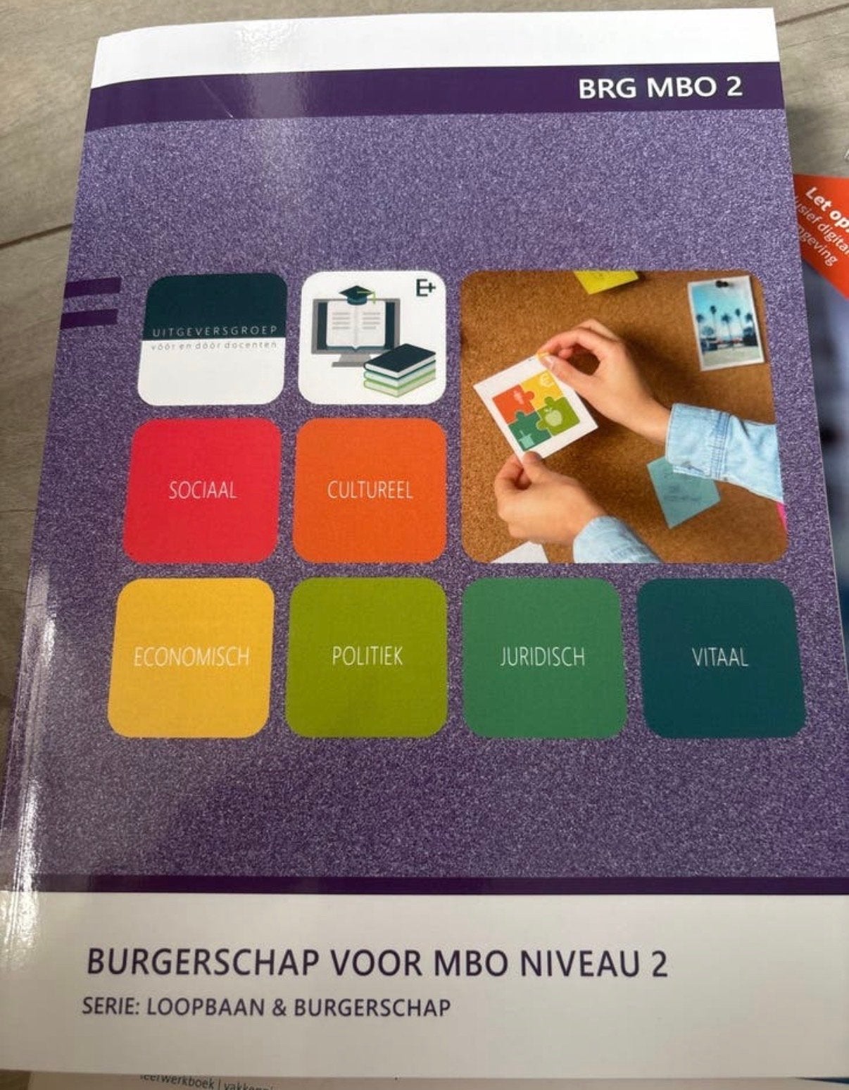 Burgerschap voor MBO Niveau 2 - Excl. digitale omgeving, Ophalen of Verzenden, Zo goed als nieuw, Overige niveaus, Overige vakken