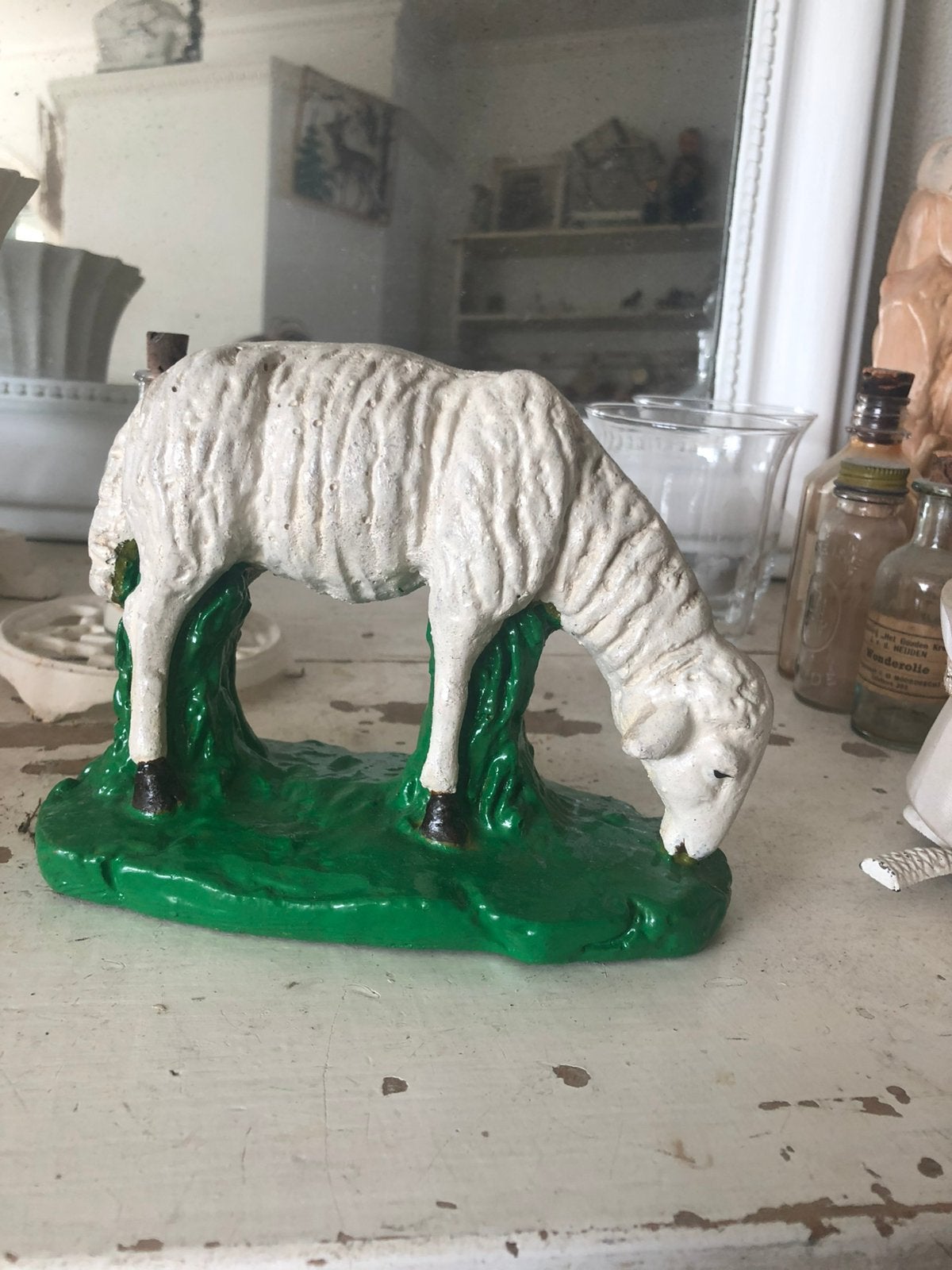 Oud beeld schaap, Ophalen of Verzenden