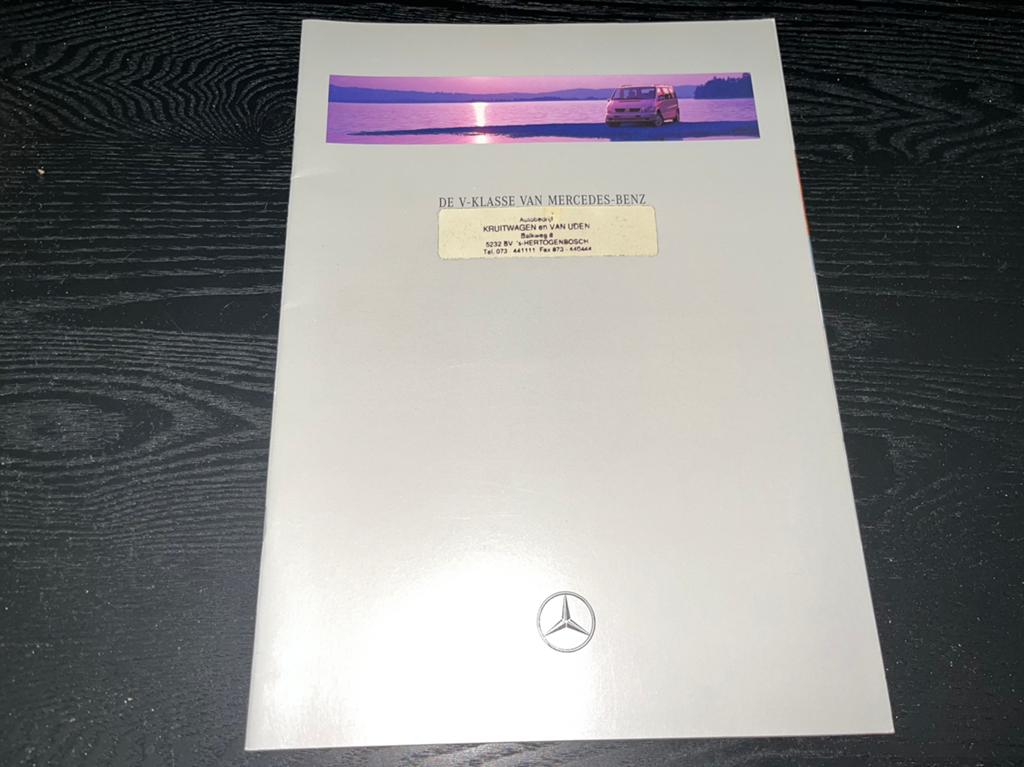 FolDer Mercedes-Benz V-klasse (V230, V230TD) 1996, Ophalen of Verzenden, Zo goed als nieuw