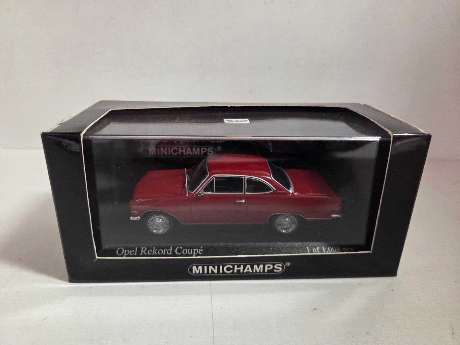 Minichamps Opel Rekord A Coupé 1:43, Auto, ., Ophalen of Verzenden, Zo goed als nieuw