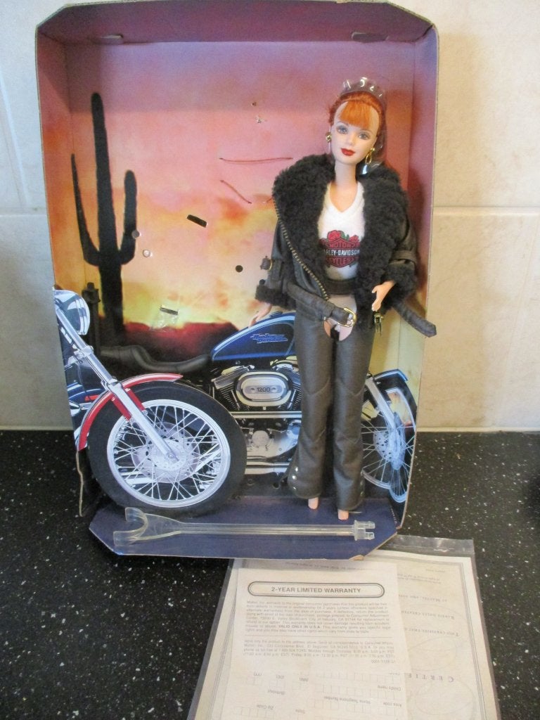 BARBIE HARLEY DAVIDSON NIEUW RED HAIR 1998, Verzenden, Nieuw, Fashion Doll