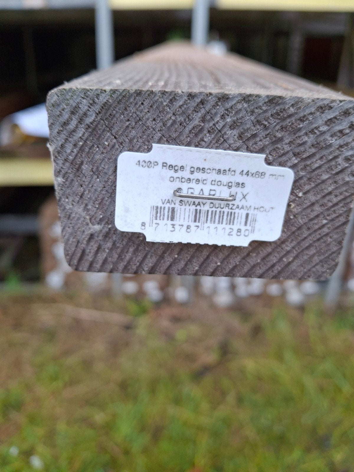 Douglas Regel geschaafd 44x68 mm - Duurzaam Hout, Ophalen, Nieuw, Balk, Overige houtsoorten