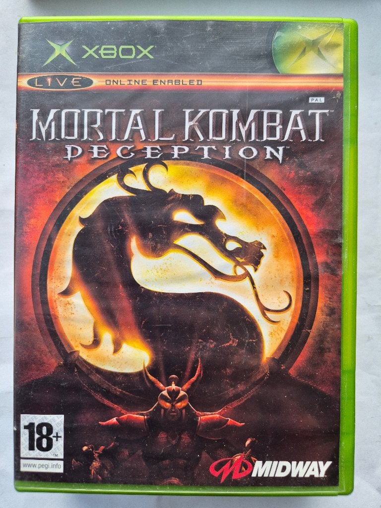MORTAL KOMBAT deception, Spelcomputers en Games, Gebruikt, 1 speler, Racen en Vliegen, Ophalen of Verzenden