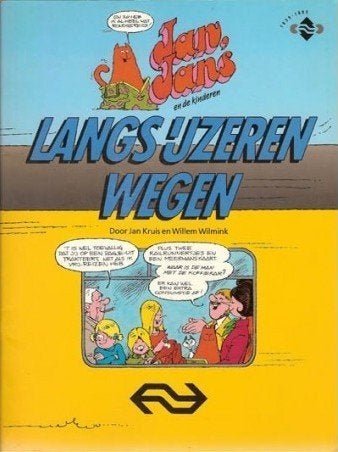 Langs ijzeren wegen - Jan, Jans en de kinderen - NS, Ophalen of Verzenden, Zo goed als nieuw, Trein, Overige typen
