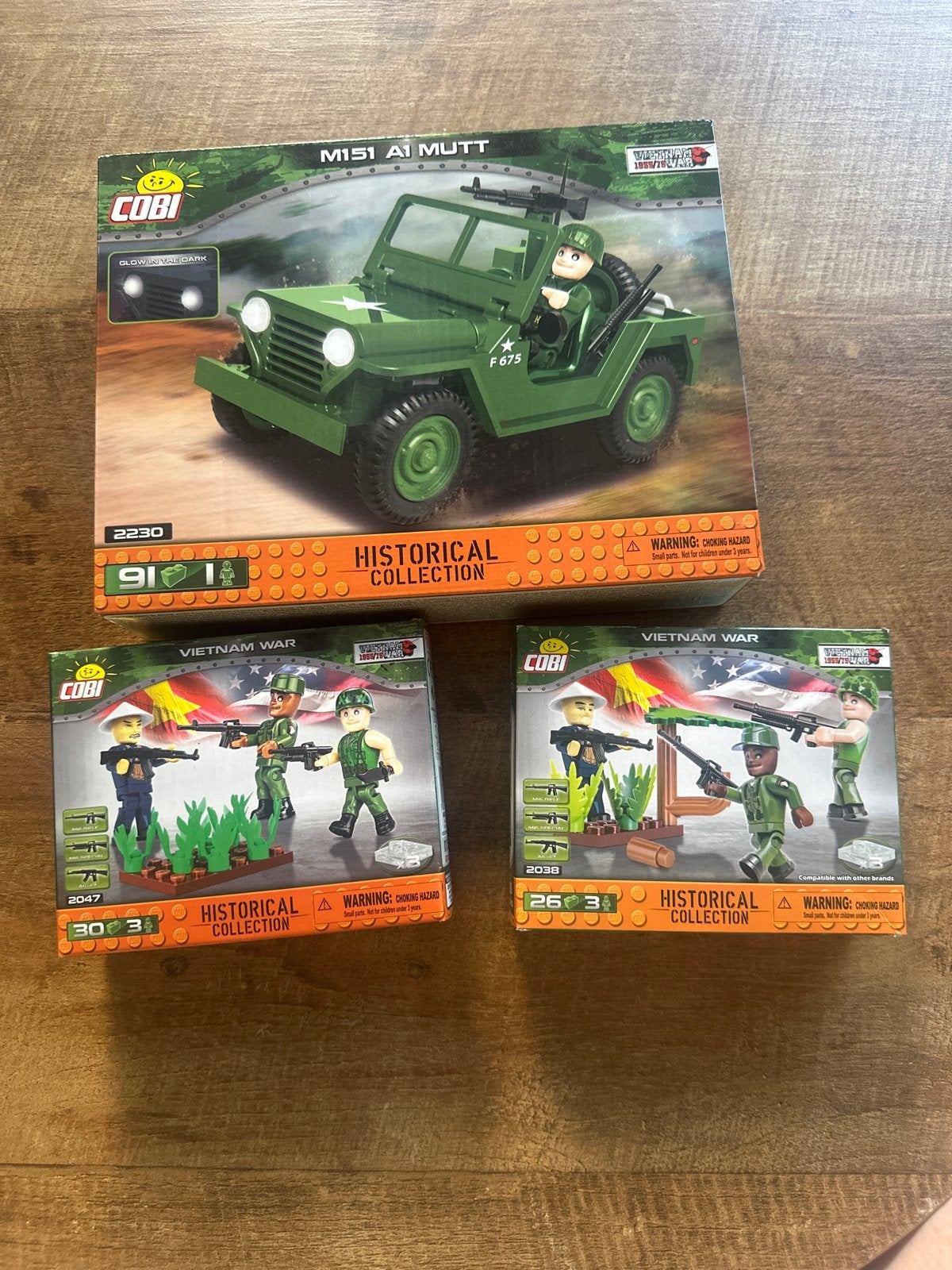 COBI Historical Collection Vietnam War set (3 stuks), Ophalen of Verzenden, Nieuw, Overige merken