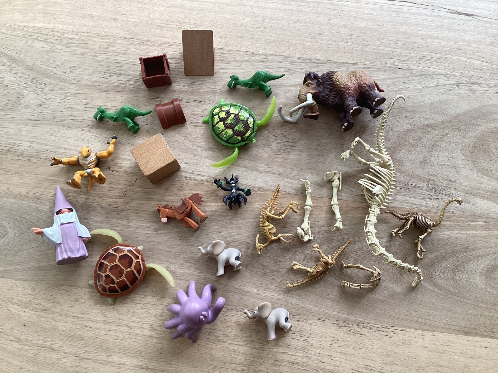 21 stuks Speelgoed: Films Actiefiguren, Dinobotten en meer!, Ophalen of Verzenden, Gebruikt