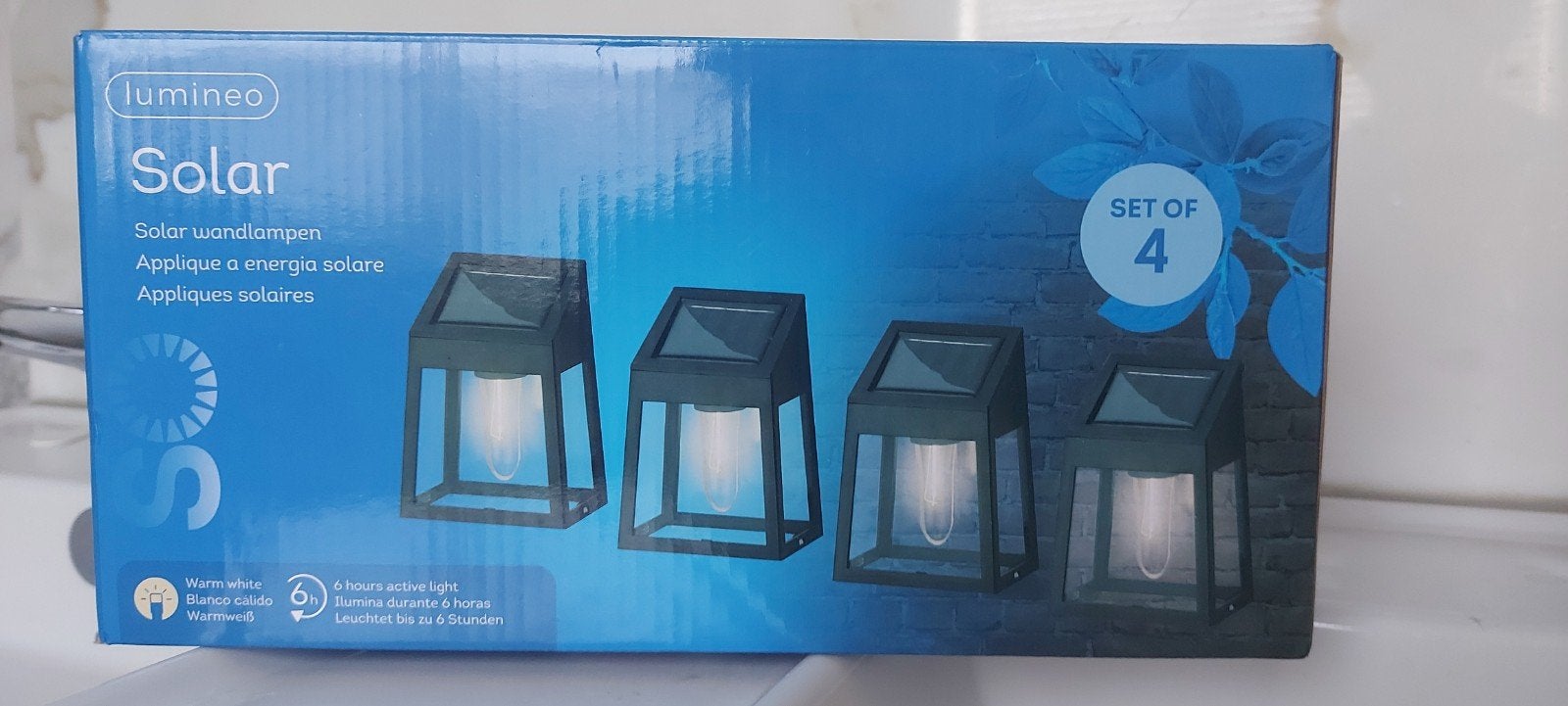 Buiten solar lampjes, Ophalen, Zonne-energie, Kunststof, Minder dan 50 watt
