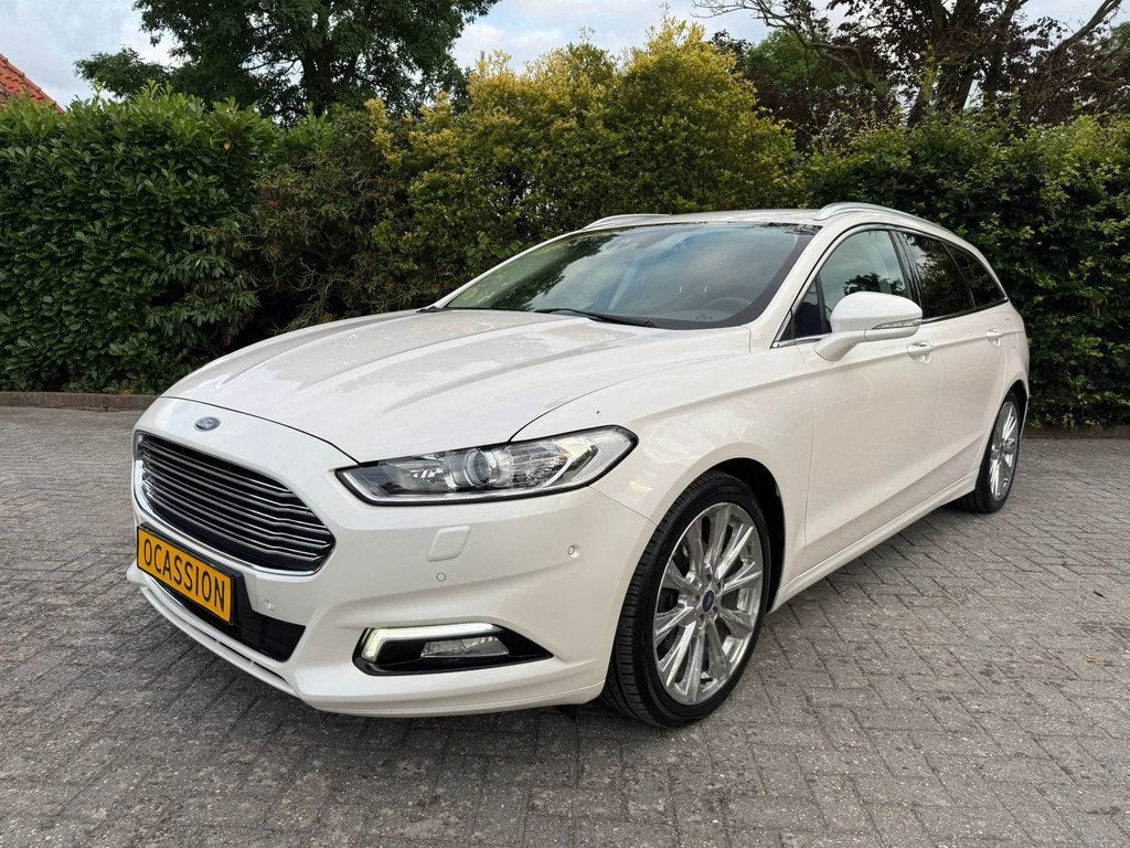 Ford Mondeo Wagon 1.5 Titanium Autm/Navi/Keyles/Voll, Auto's, Ford, Voorwielaandrijving, Stof, Zwart, 4 cilinders