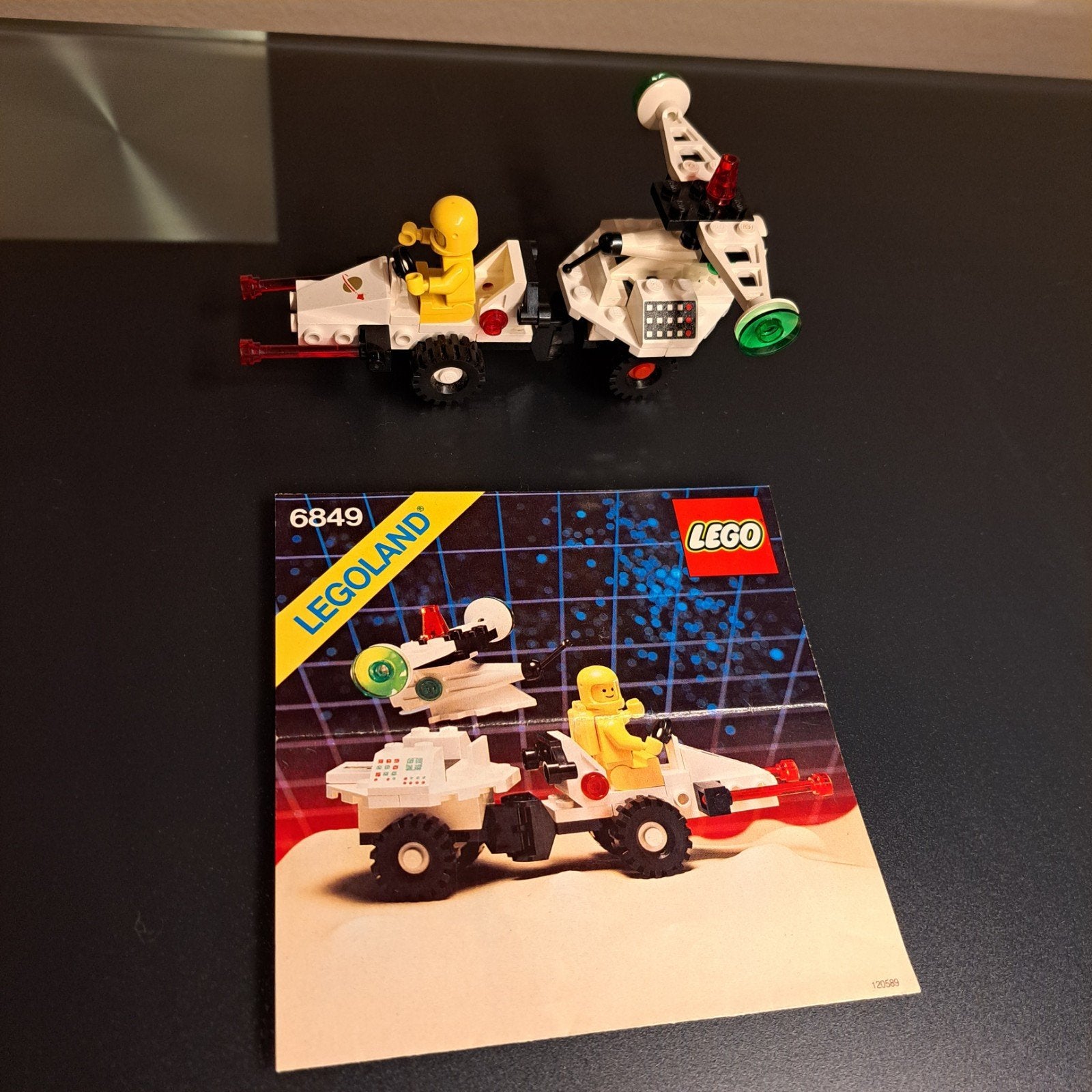 Legoland 6849 Satellite Patroller., Kinderen en Baby's, Speelgoed | Duplo en Lego, Ophalen of Verzenden, Zo goed als nieuw, Lego