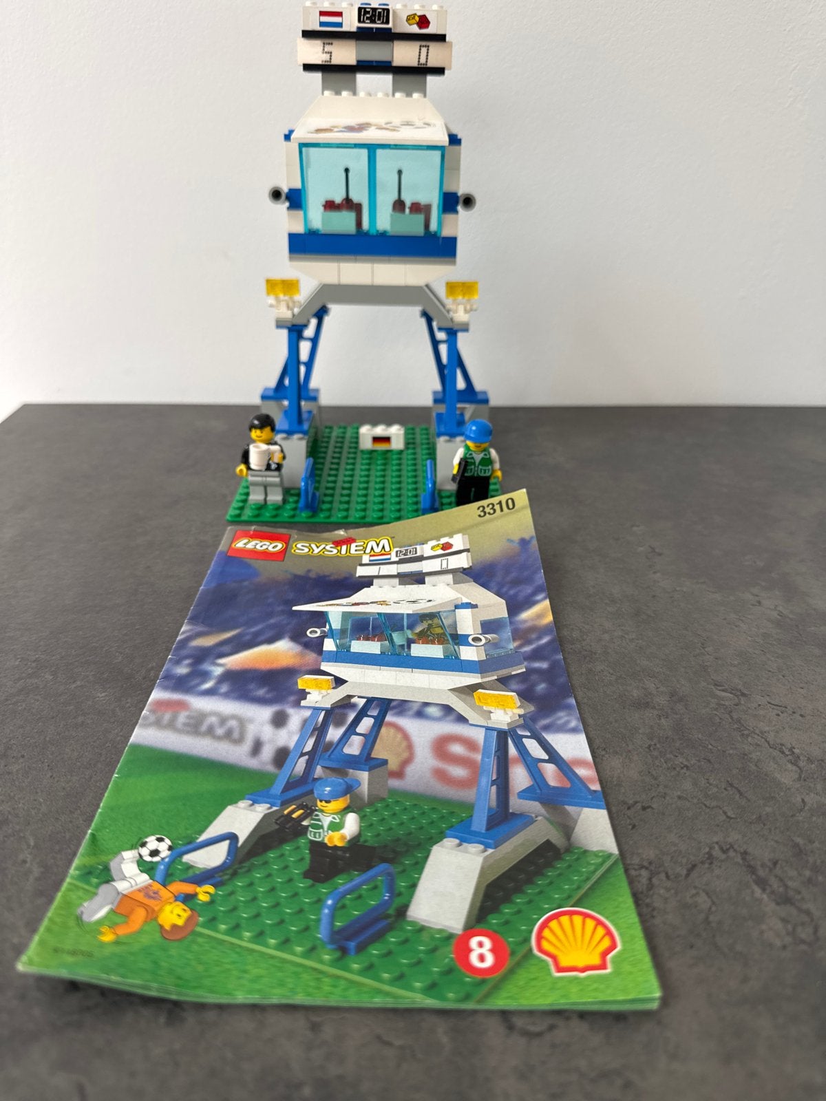 Lego 3310 Press Box, Ophalen of Verzenden, Gebruikt