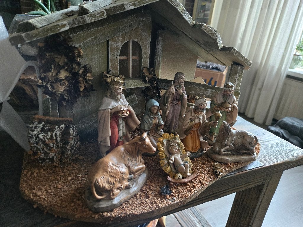 kerststal kerst stal nieuw en ongebruikt, Diversen, Ophalen, Nieuw