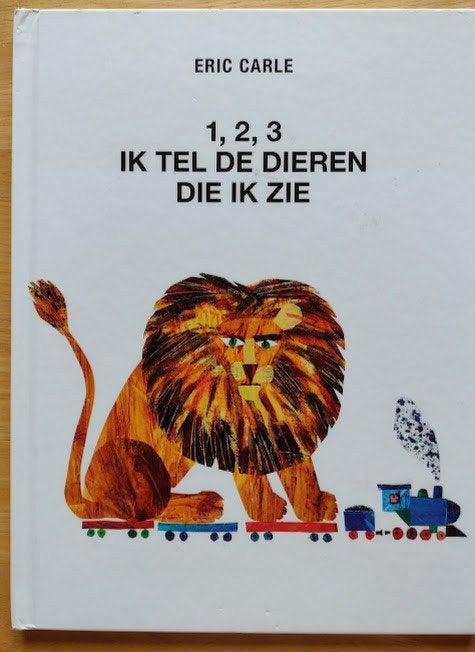 1, 2, 3 ik tel de dieren die ik zie - Eric Carle, Boeken, Ophalen of Verzenden, Gelezen, Fictie algemeen