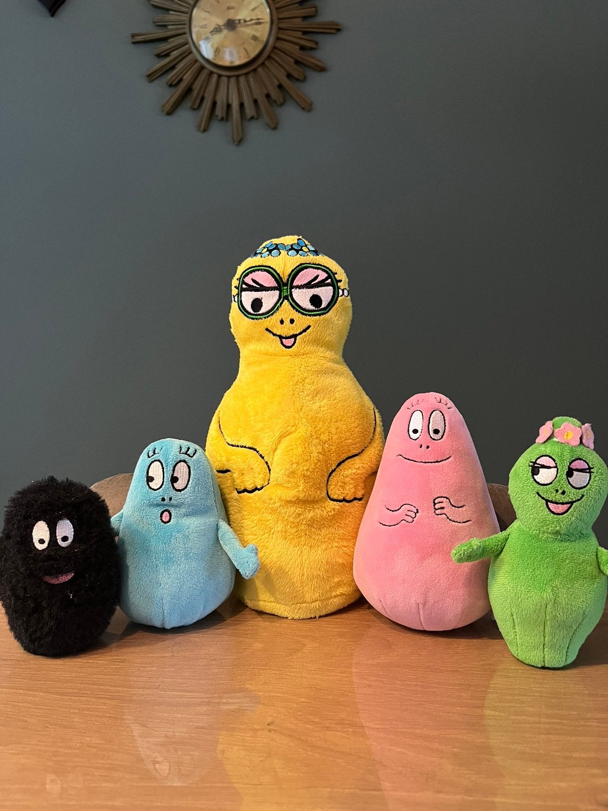 Gave set Barbapapa knuffels, Ophalen of Verzenden, Zo goed als nieuw, Overige typen