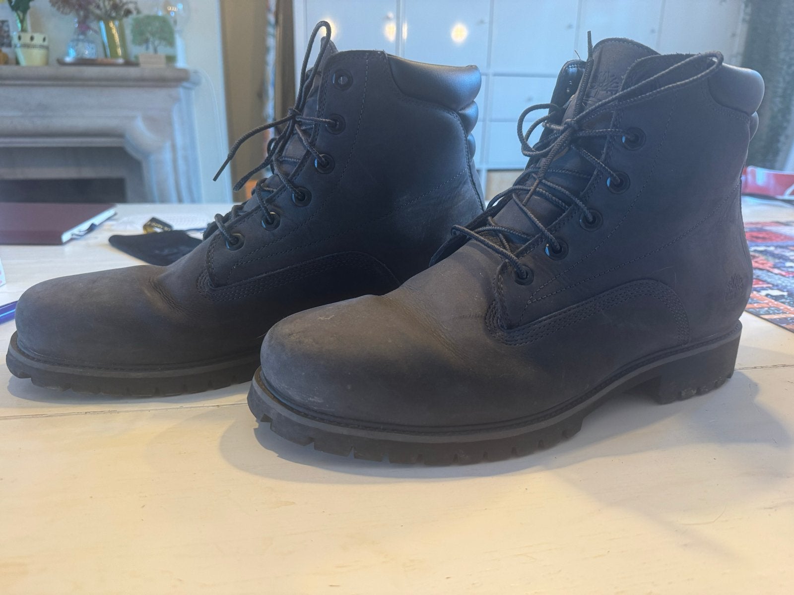 Timberland Boots Maat 47 Antraciet - Red Wing-goed als nieuw, Zwart, Boots, Ophalen of Verzenden, Zo goed als nieuw