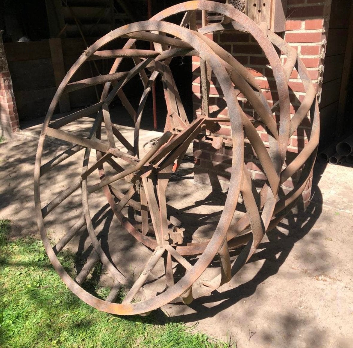 Kooiwiel molcon 32 inch, Ophalen, Nieuw, Tuinslang