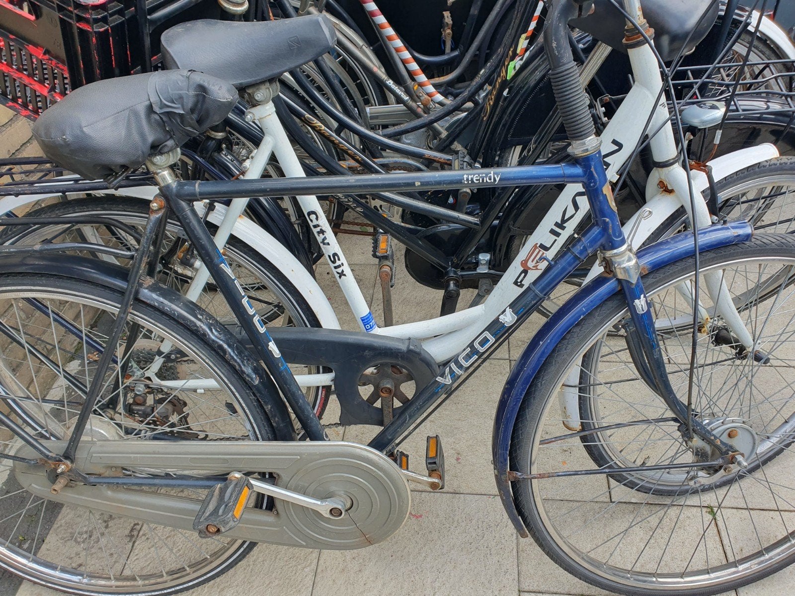 station fietsen van af 15 euro zijn rij klaar, Fietsen en Brommers, Fietsen | Dames | Damesfietsen, Ophalen, Gebruikt, Overige merken