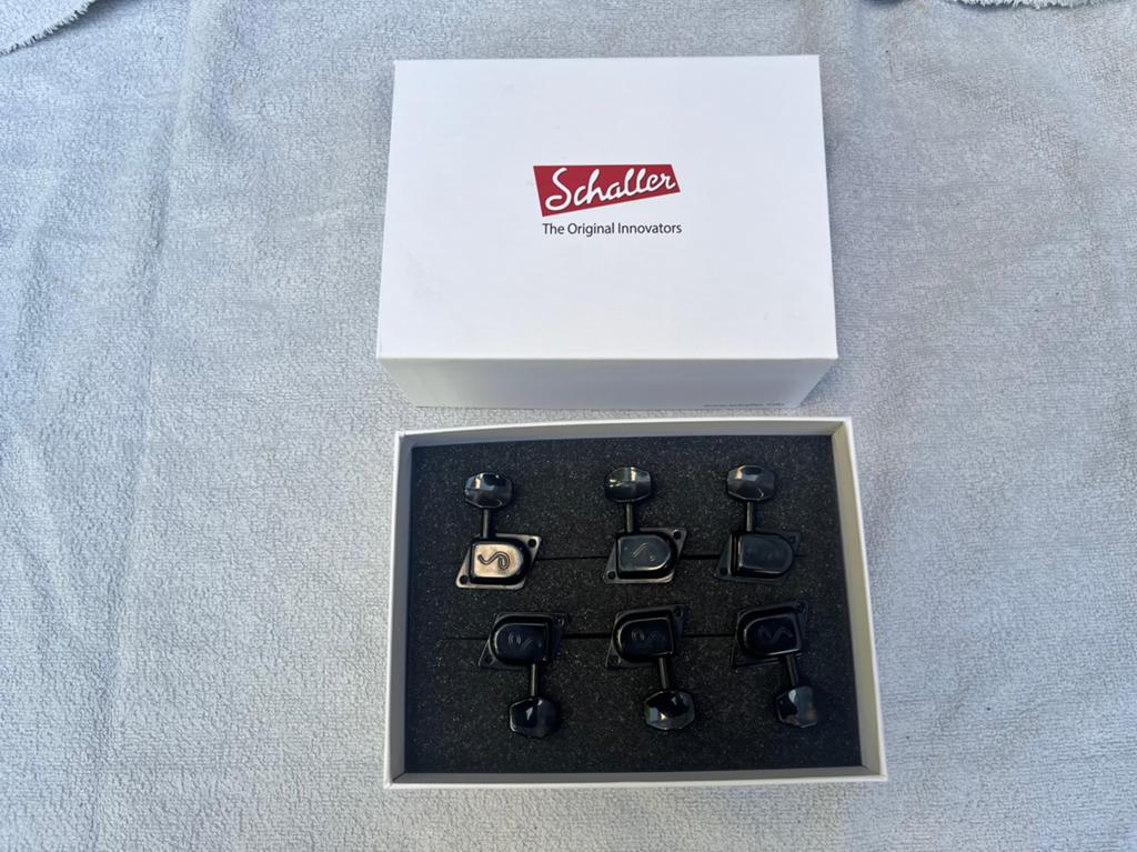 Schaller “F” style tuners black, Verzenden, Nieuw