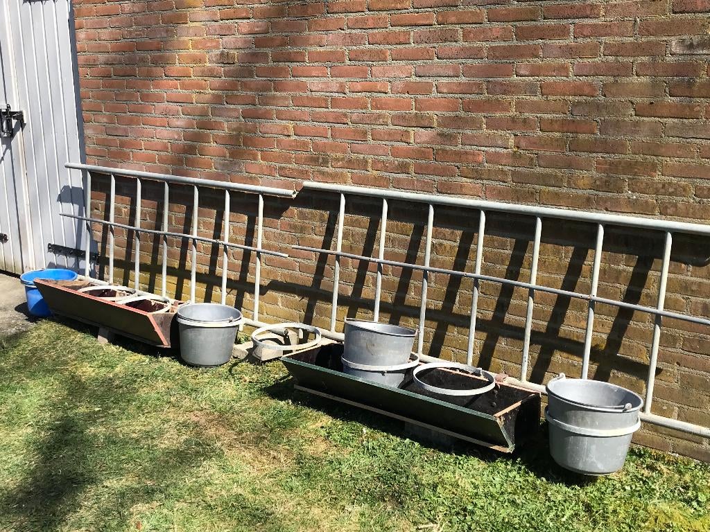 Kalver voerhekken en afscheidings hekken, Dieren en Toebehoren, Stalling en Weidegang