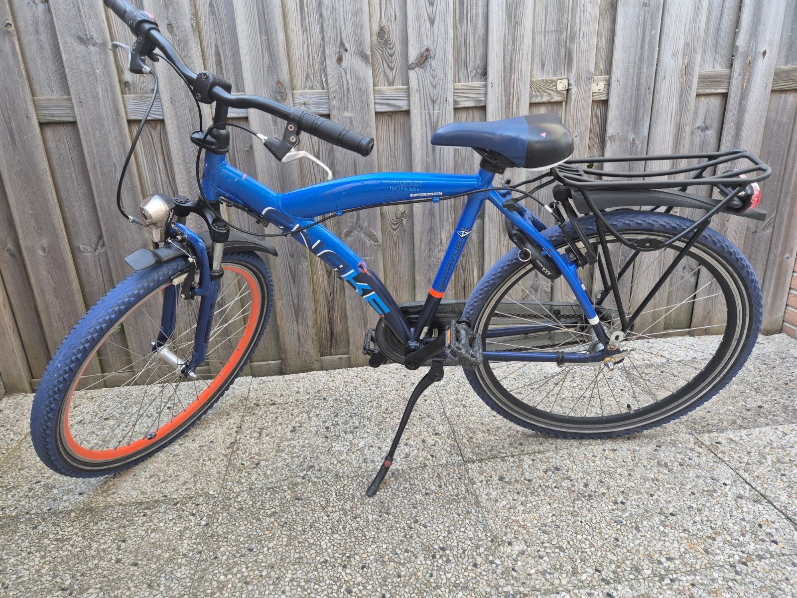 Batavus Snake Kinderfiets - Blauw, 26 inch, 48 cm frame, Ophalen, Velgrem, Versnellingen, Batavus