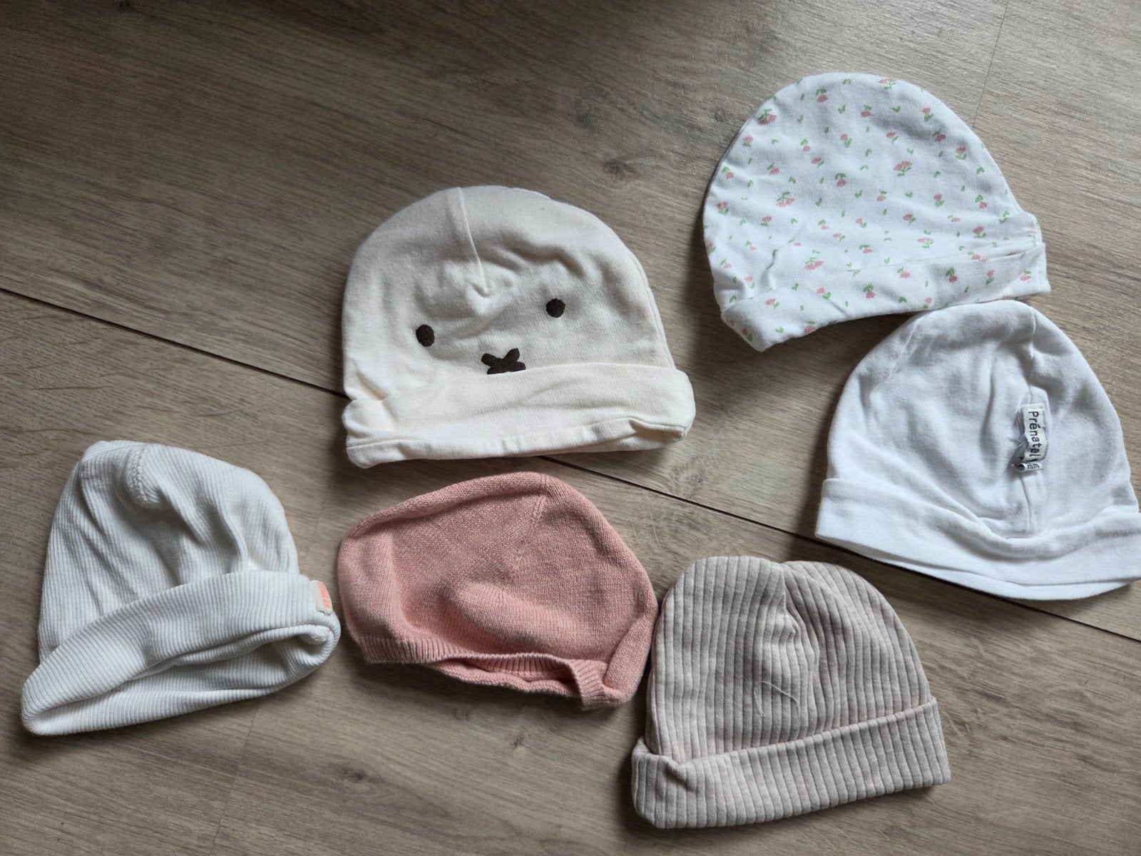 Baby mutsjes set - diverse kleuren en maten, Kinderen en Baby's, Prénatal, Hema, Maat 50, Jongetje of Meisje, Ophalen of Verzenden