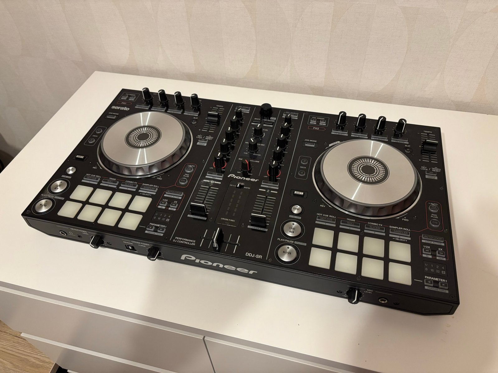 Complete Pioneer DDJ-SR DJ-set met speakers en koptelefoon, Ophalen, Zo goed als nieuw, Dj-set, Pioneer
