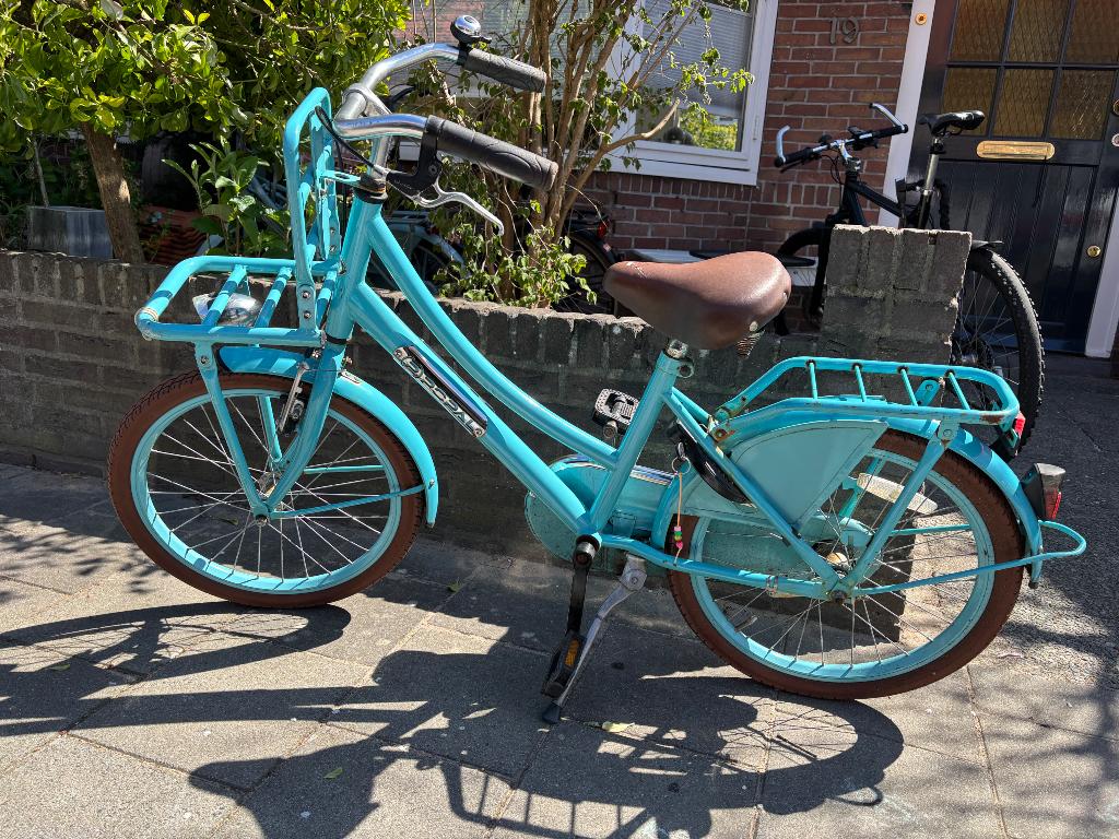 Popal Kinderfiets, Fietsen en Brommers, Fietsen | Kinderfietsjes, Gebruikt, 16 tot 20 inch, Terugtraprem, Ophalen