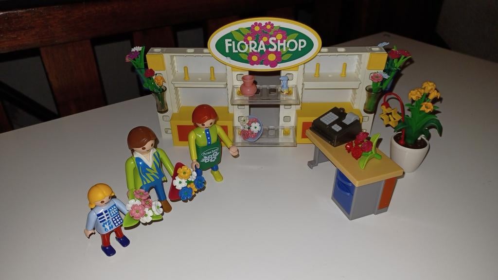 Playmobil bloemenwinkel flora, Ophalen of Verzenden