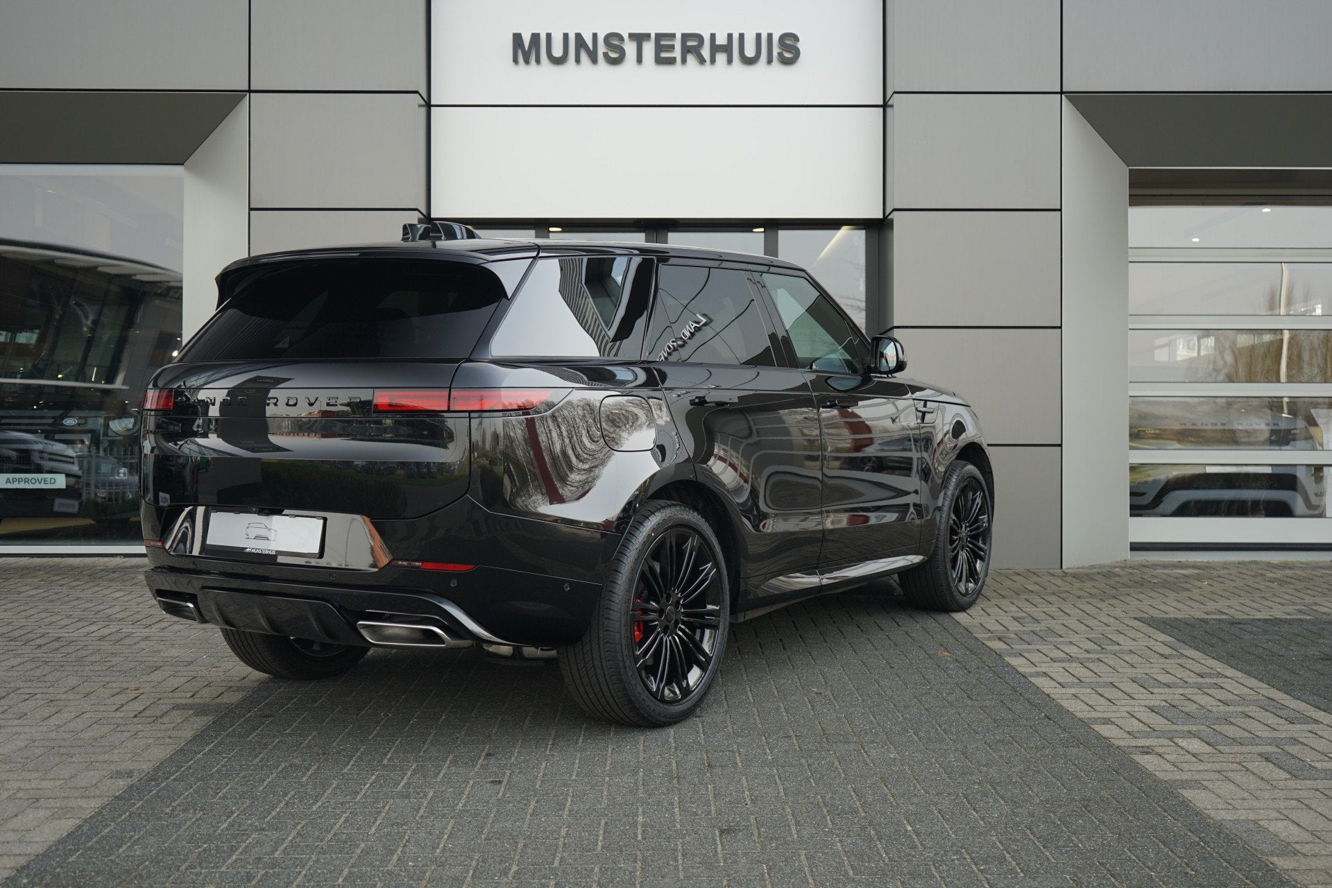 Land Rover Range Rover Sport 3.0 P550e Autobiography PHEV |, Auto's, Automaat, Zwart, Bedrijf, Hybride Elektrisch/Benzine
