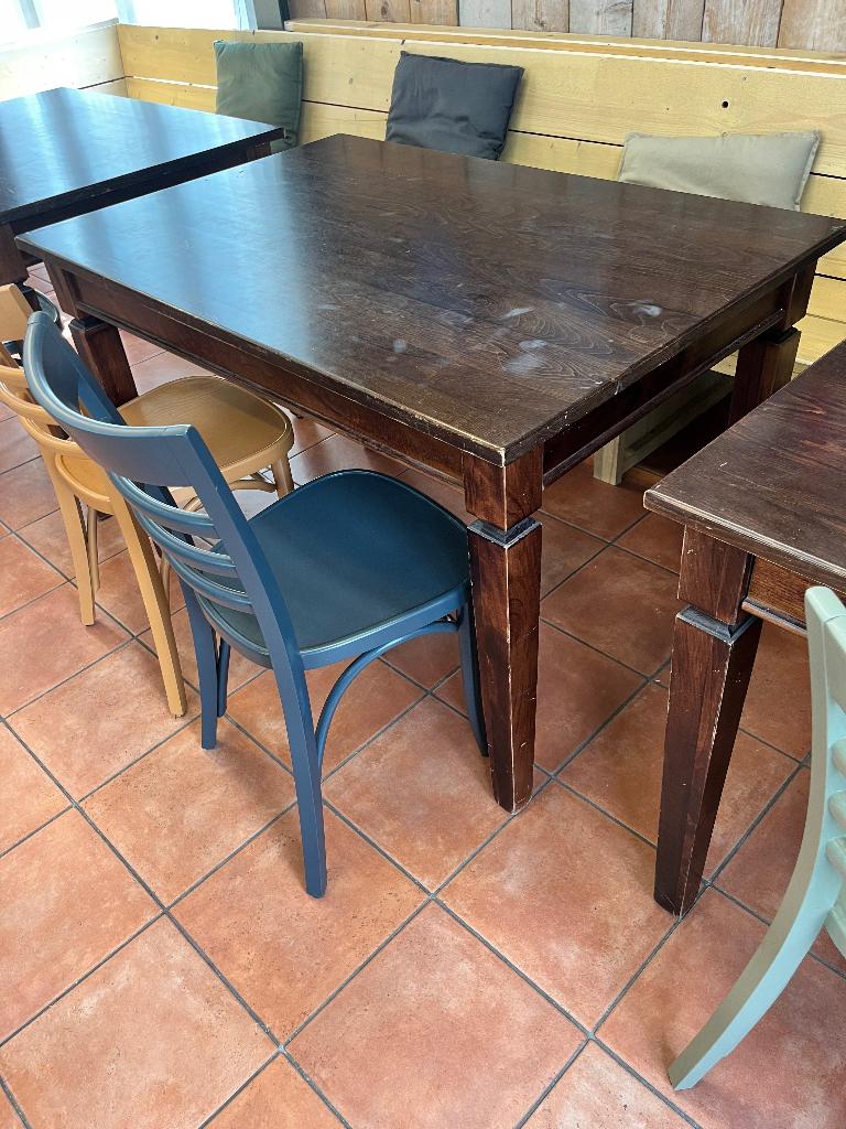 Horeca tafels, Ophalen