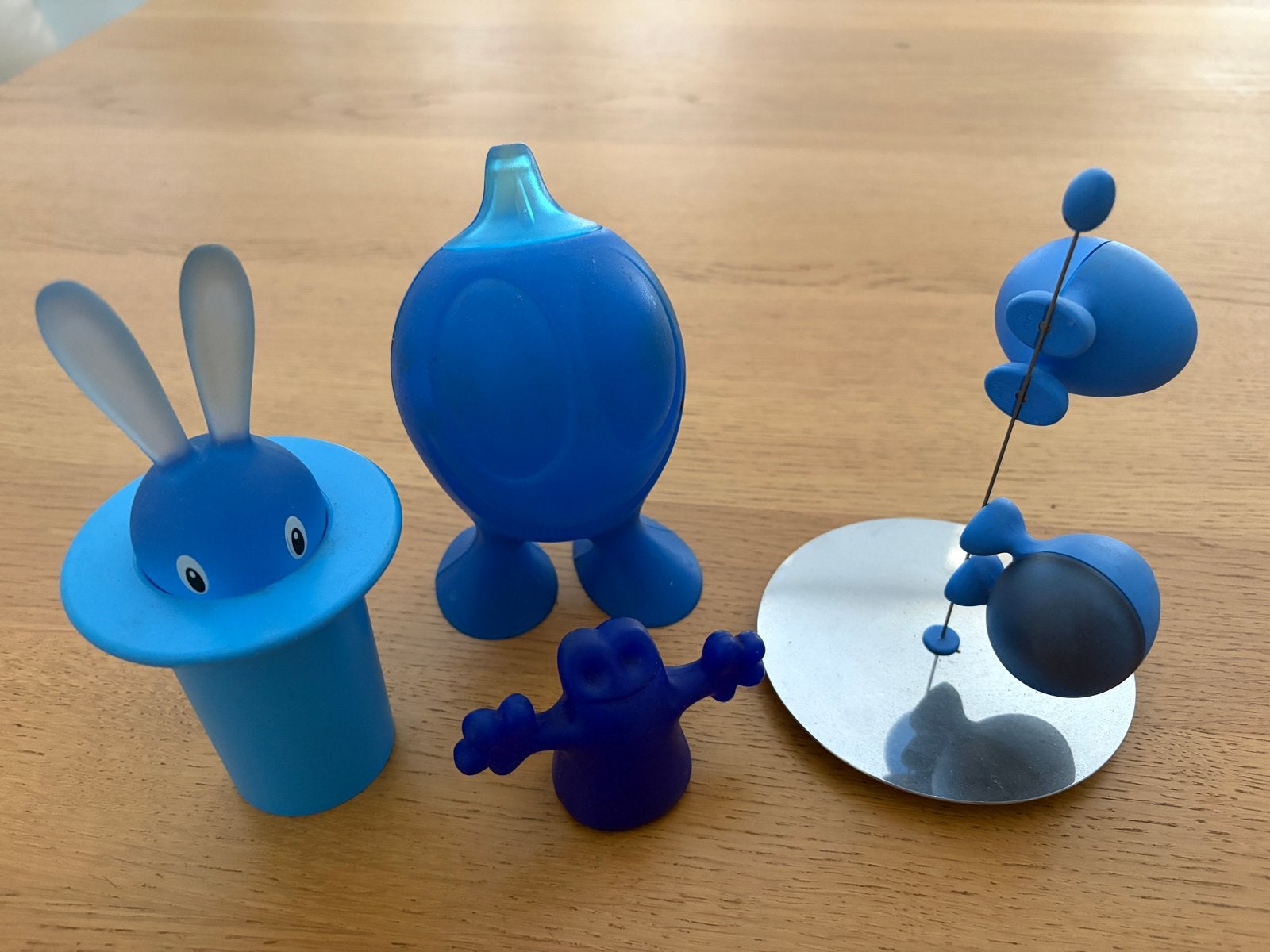 Alessi keukenaccessoires, Huis en Inrichting, Gebruikt, Blauw, Kunststof, Ophalen of Verzenden