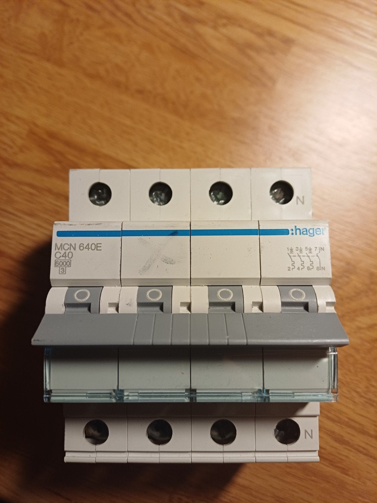 Hager automaat C40A nieuw, Ophalen of Verzenden, Nieuw, Overige typen