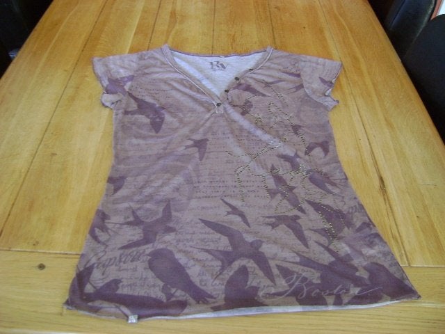 Bruin lichtgewicht Revelation shirt, maat L = M, Maat 38/40 (M), Bruin, Verzenden, Zo goed als nieuw