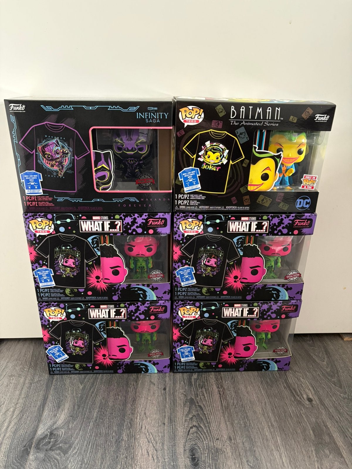 Div. Funko Pop & Tee v.a. €10,-, Ophalen of Verzenden, Nieuw