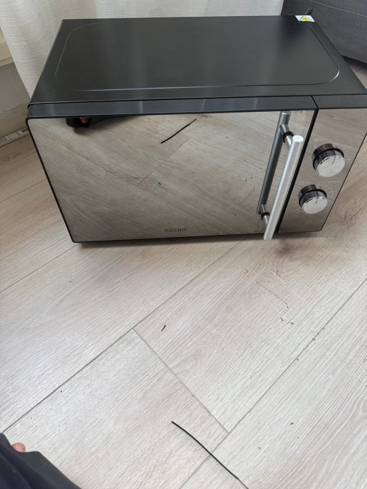 Microondas koenic, Hete lucht, 60 cm of meer, Ophalen of Verzenden, Magnetron