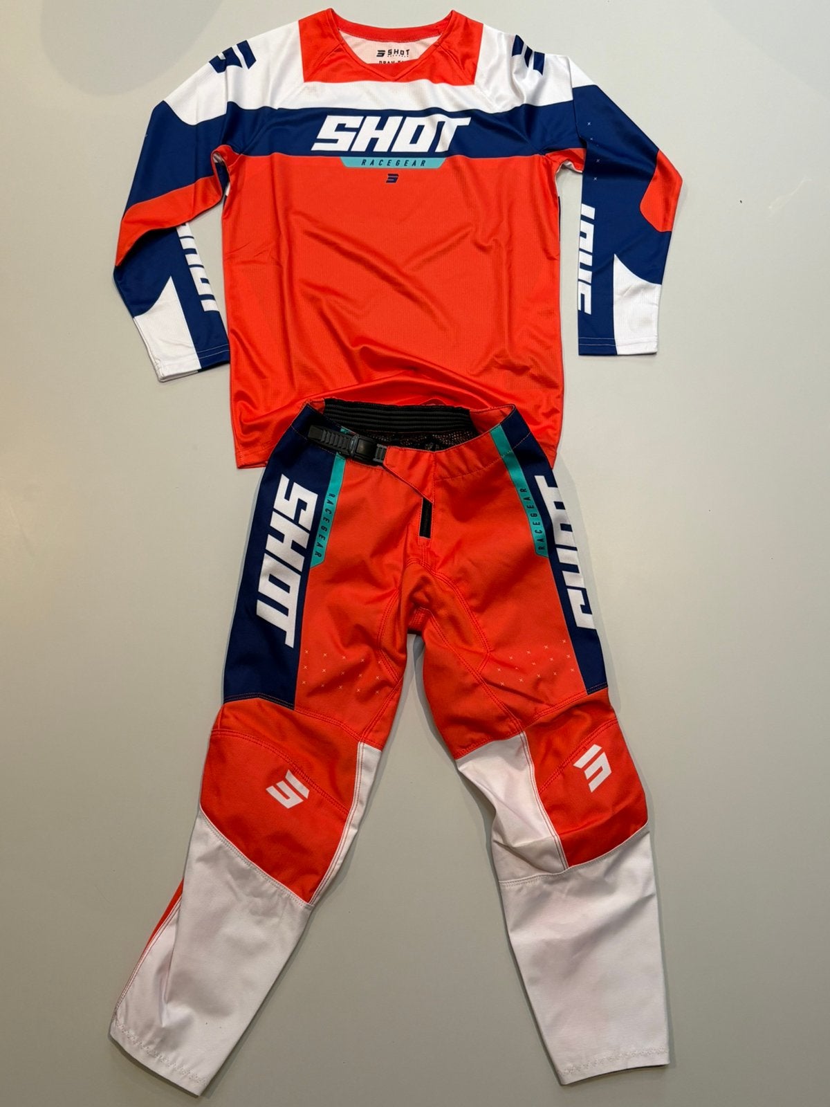 SHOT crosskleding kind crosspak kinder motocross kleding, Ophalen of Verzenden, Tweedehands, Kinderen, Motorcrosskleding
