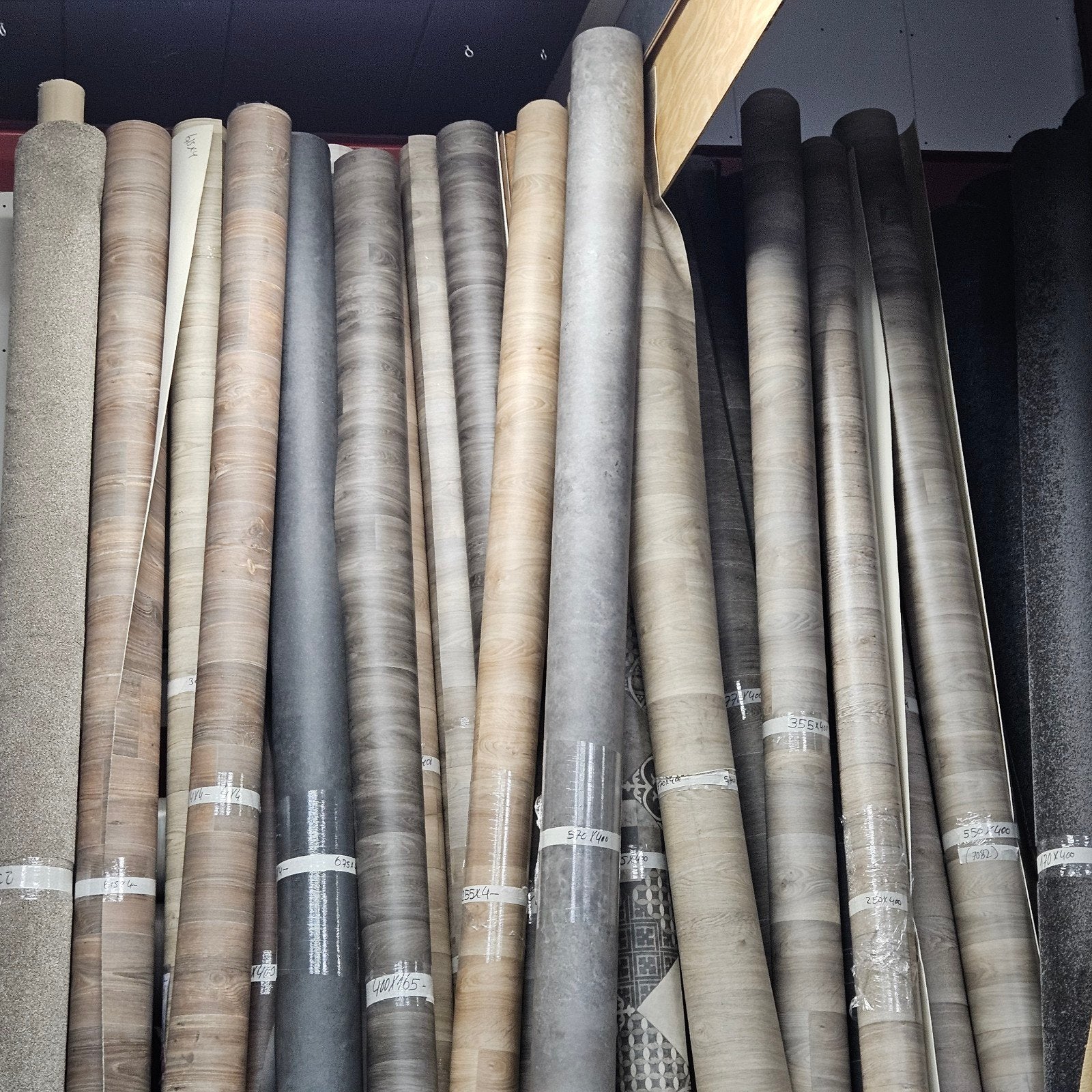 VINYL OUTLET VANAF 7,99 PER M2., Ophalen, Pvc, 6 meter of meer, Overige typen