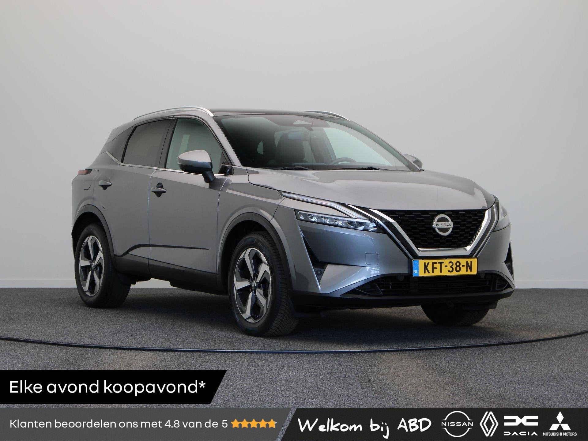 Nissan Qashqai 158pk MHEV Xtronic Tekna | Head-Up Display |, Auto's, Dealer onderhouden, Euro 6, Leder en Stof, Bedrijf