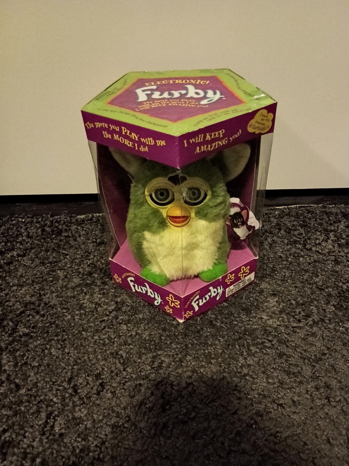Vintage Furby Frog nieuw in doos, Ophalen of Verzenden