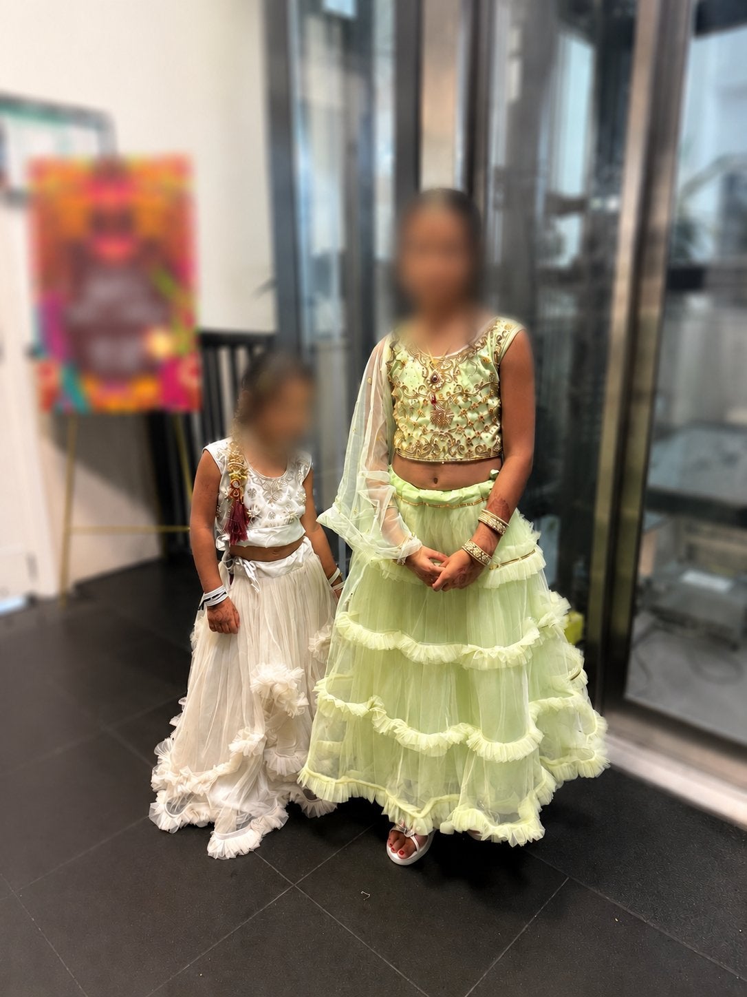Prachtige Indiase feestjurkjes voor meisjes, Kinderen en Baby's, Ophalen of Verzenden, Zo goed als nieuw, Meisje