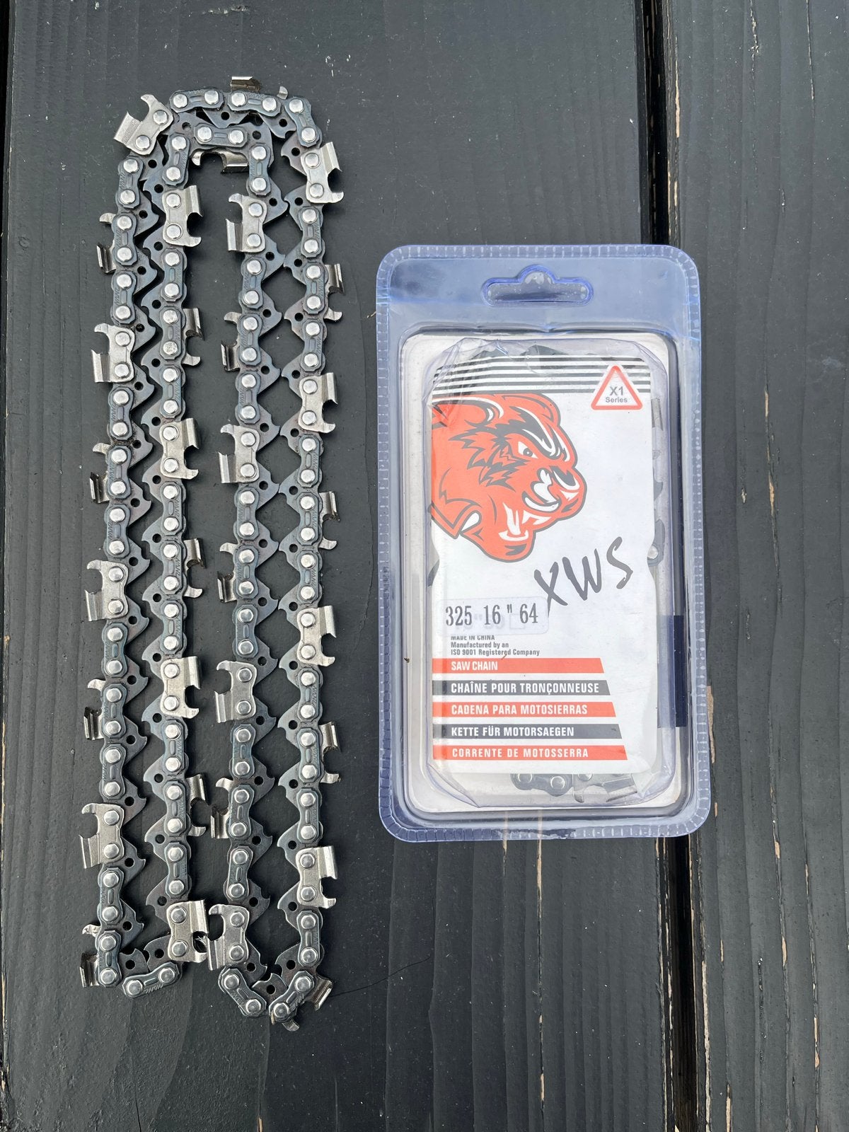 2x Nieuwe Kettingzaagketting 16 inch - XWS