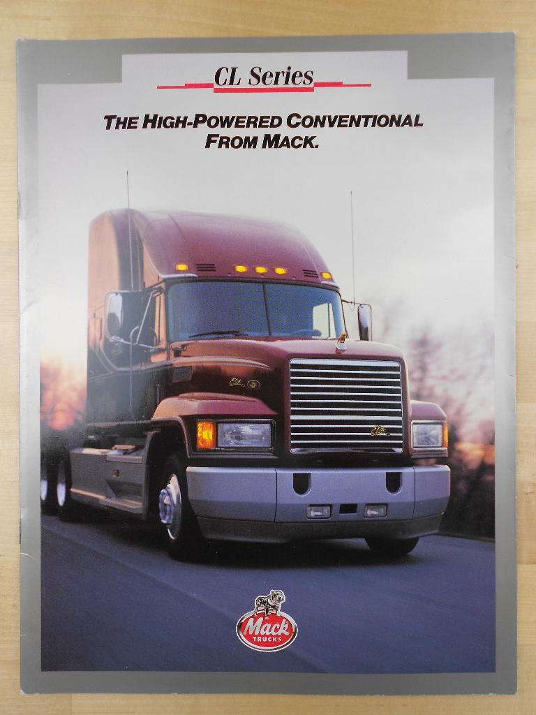 Mack CL Torpedo Brochure 1992, Mack, Ophalen of Verzenden, Zo goed als nieuw, Overige merken