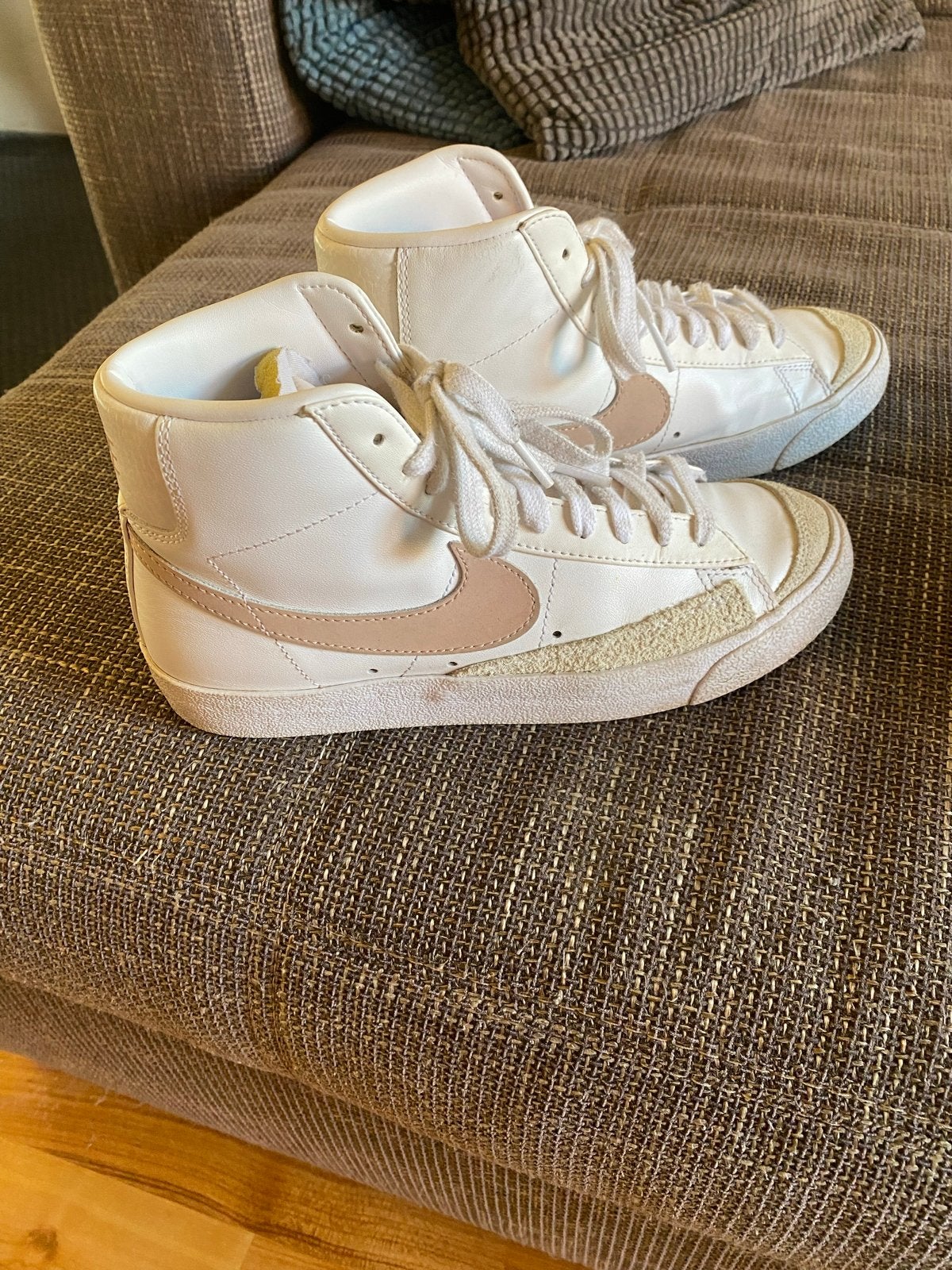 Nike Blazer Mid '77 Vintage sneakers, Wit, Ophalen of Verzenden, Sneakers of Gympen, Gedragen