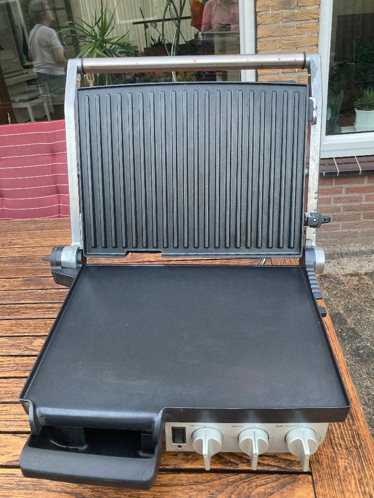 SOLIS Open BBQ Grill, Contactgrill en Sandwich Press, Ophalen, Gebruikt