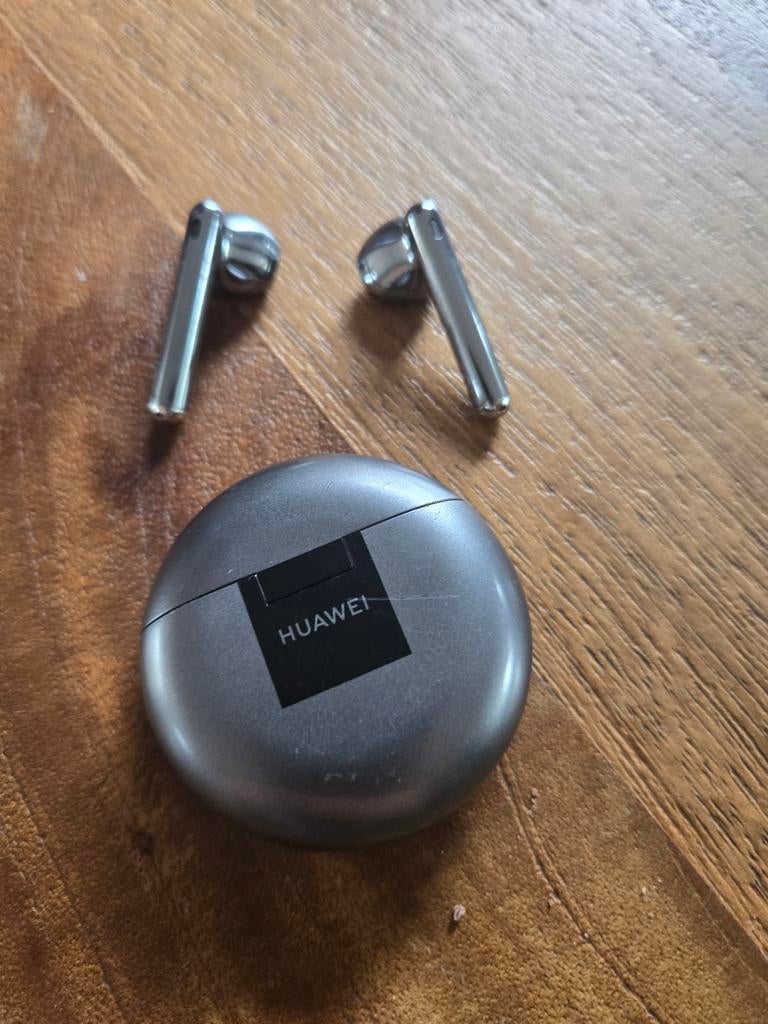Huawei FreeBuds 4 - Draadloze Oordopjes met ANC, Audio, Tv en Foto, Koptelefoons, Ophalen of Verzenden, Gebruikt, Overige merken