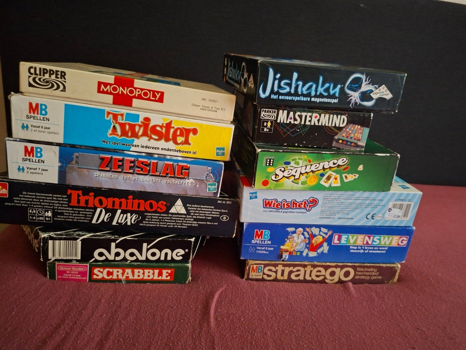 Bordspellen, Alle leeftijden, Ophalen, Gebruikt, Overige typen