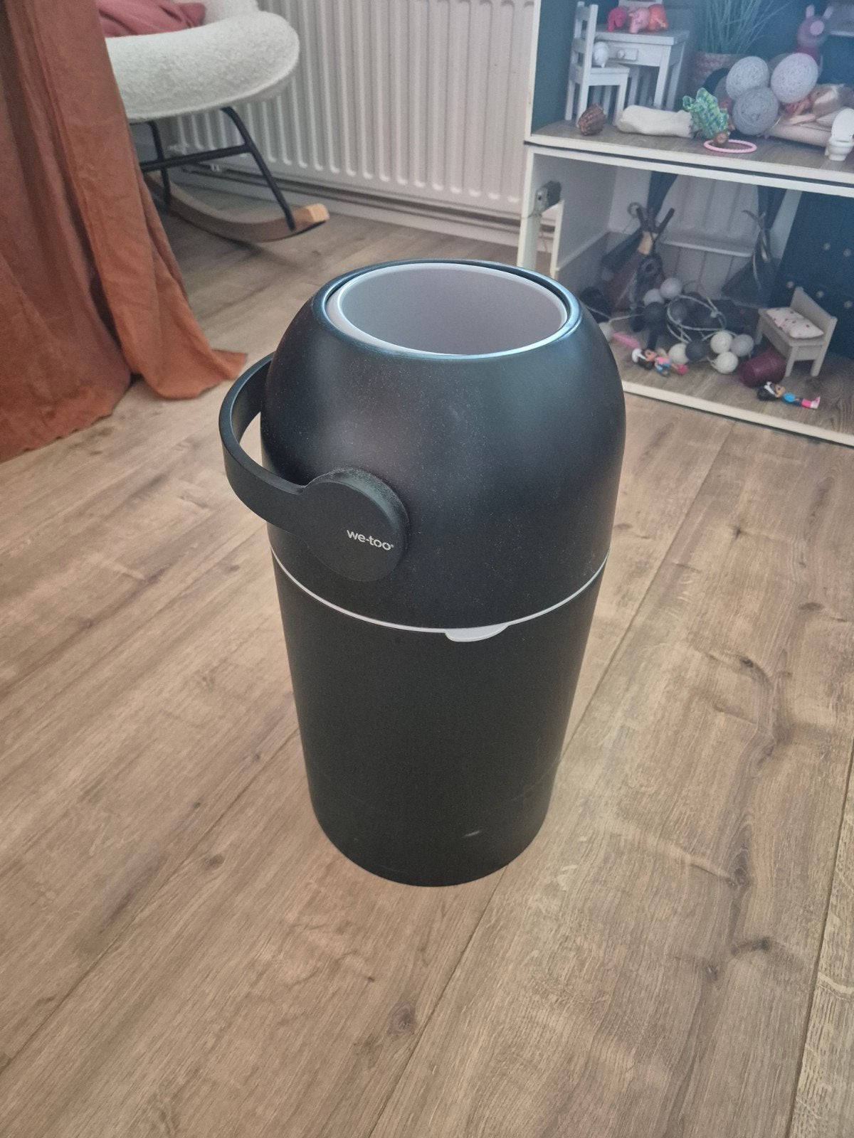 We-Too luieremmer - Zwart, 20 tot 30 liter, Ophalen, Zo goed als nieuw, Kunststof