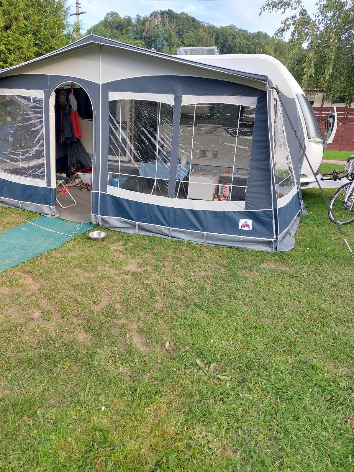Dorema Multi Nova maat 11(oml.900-925) Alu frame + Quicklock, Ophalen, Gebruikt, Ten Cate All Season 200g/m2, Dorema