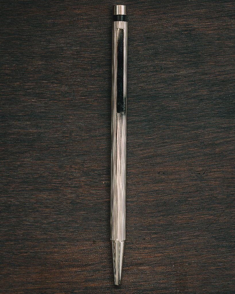 LAMY cp1 253 Platinum Plated Balpen Guilloché, Diversen, Schrijfwaren, Gebruikt, Lamy, Germany, Ophalen of Verzenden