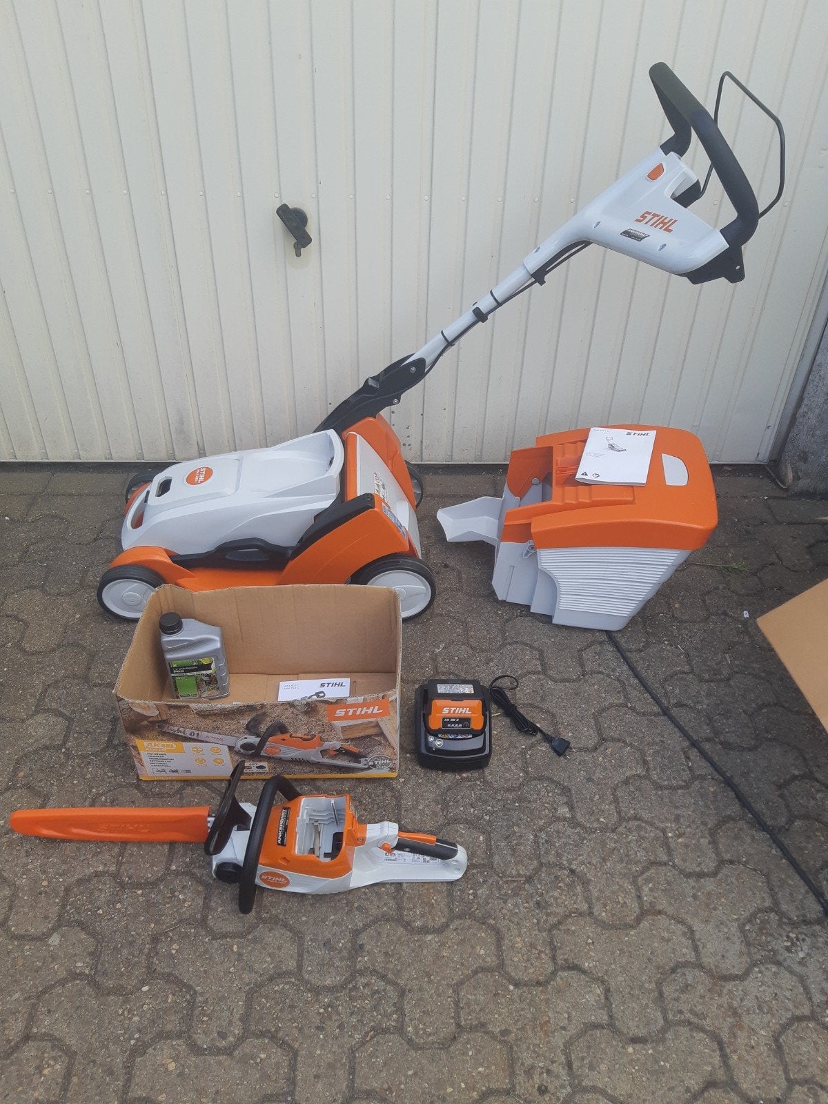 NIEUWE STIHL accu grasmaaier RMA 239 C, Tuin en Terras, Ophalen, Nieuw, Stihl
